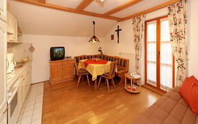 Ferienwohnung in Bayern Küche in der Ferienwohnung im Bayerischen Wald
